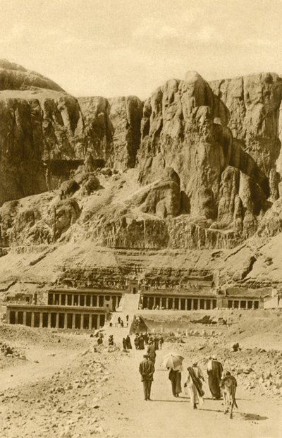 Thebes (s/hvitt bilde) av English Photographer