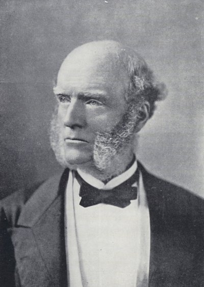 Thomas Hughes (s/hvitt bilde) av English Photographer