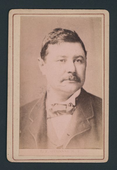 Thomas OConnor, irsk nasjonalist, visittkort av English Photographer