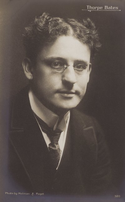 Thorpe Bates, engelsk sanger og skuespiller av English Photographer