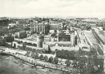 Tower of London fra Tower Bridge av English Photographer