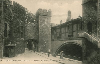 Traitors Gate og St Thomas Tower, Tower of London av English Photographer