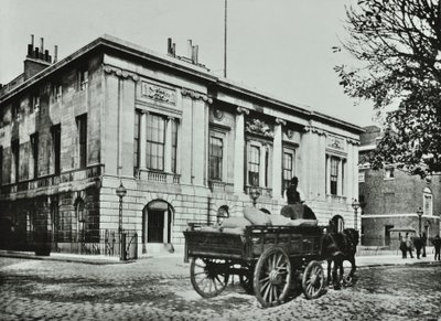 Trinity House, Trinity Square, City of London, 1890 av English Photographer