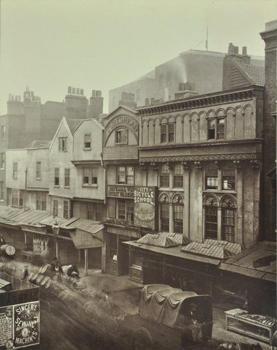 Turks Head, Aldgate, London, 1883 av English Photographer