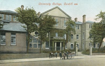 University College, Cardiff (fargebilde) av English Photographer