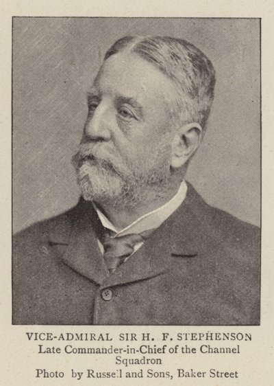 Viseadmiral Sir HF Stephenson av English Photographer