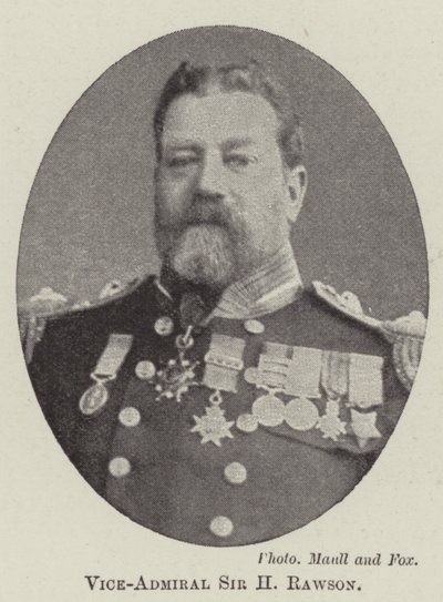 Viseadmiral Sir H Rawson av English Photographer