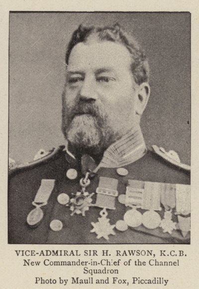 Viseadmiral Sir H Rawson, KCB av English Photographer