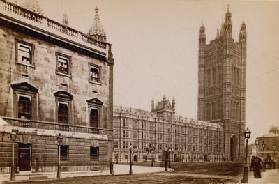 Victoria Tower of Houses of Parliament av English Photographer
