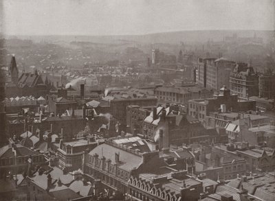 Utsikt fra Golden Gallery, St Pauls, med utsikt mot nordvest av English Photographer