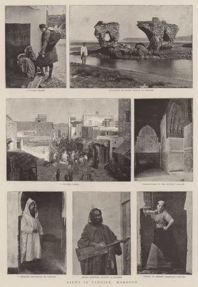 Utsikt i Tangier, Marokko av English Photographer