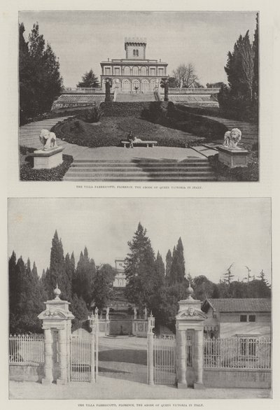 Villa Fabbricotti i Firenze av English Photographer