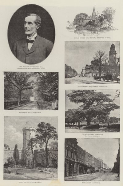 Besøk av prinsen av Wales til Warwickshire av English Photographer