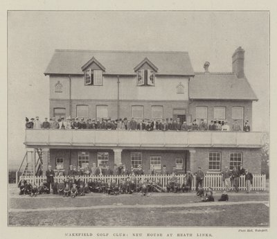 Wakefield Golf Club, New House at Heath Links av English Photographer