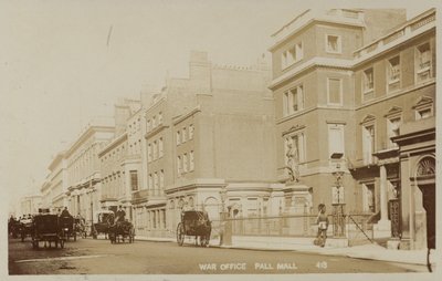 War Office, Pall Mall av English Photographer