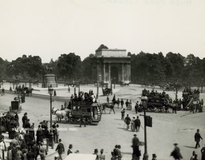 Wellington Arch, Green Park av English Photographer