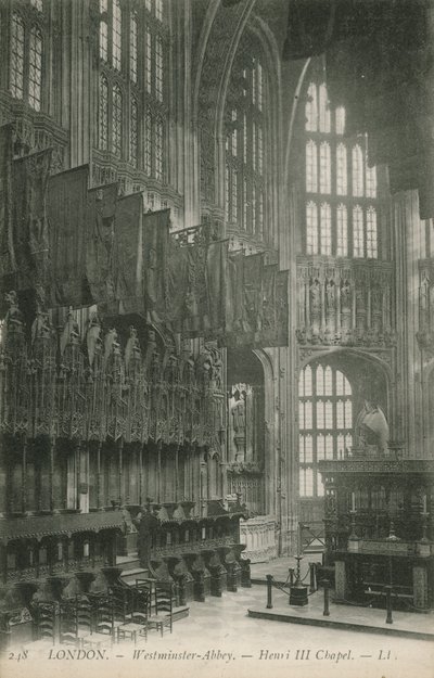Westminster Abbey, Henry III kapell av English Photographer