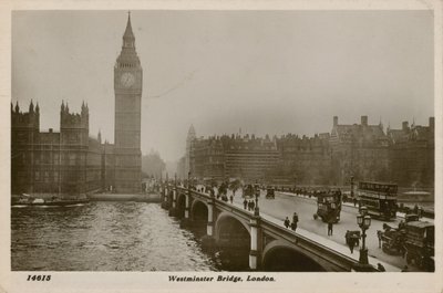 Westminster Bridge, London av English Photographer
