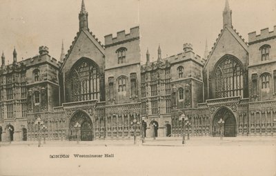 Westminster Hall, London av English Photographer