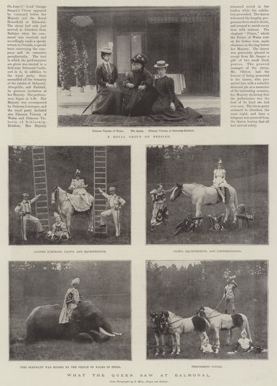 Hva dronningen så på Balmoral av English Photographer