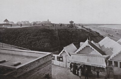 Whitley Bay, The Links (s/hvitt bilde) av English Photographer
