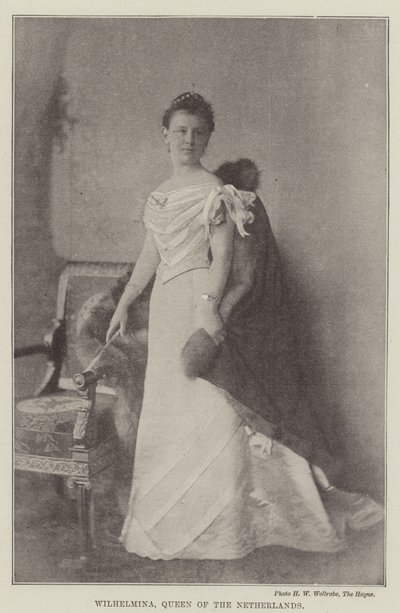 Wilhelmina, dronning av Nederland av English Photographer