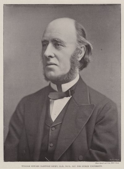 William Edward Hartpole Lecky, LLD, DCL, MP, for Dublin University av English Photographer