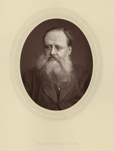 William Wilkie Collins av English Photographer