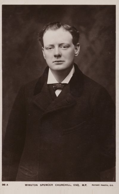 Winston Churchill av English Photographer