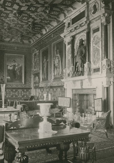 Winter Drawing-Room, Hatfield House av English Photographer
