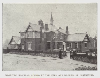 Woodford Hospital, åpnet av hertugen og hertuginnen av Connaught av English Photographer