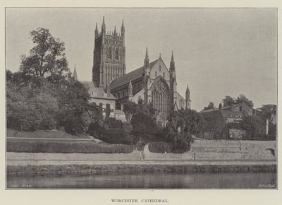 Worcester katedral av English Photographer