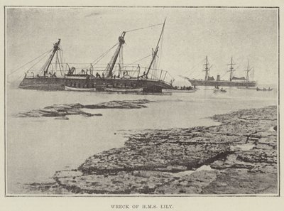 Vraket av HMS Lily av English Photographer