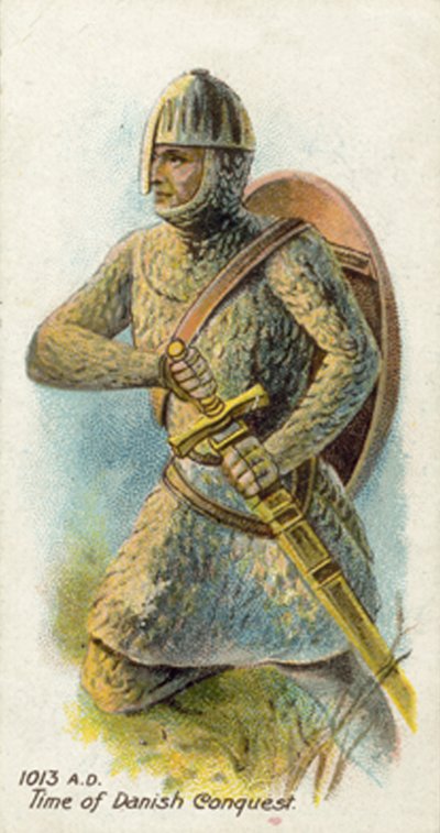1013 n. Chr., Zeit der dänischen Eroberung von English School