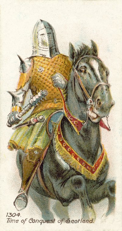 1304, erobringen av Skottland av English School