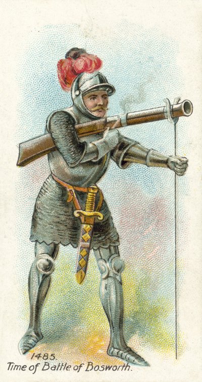 1485, tiden for slaget ved Bosworth av English School