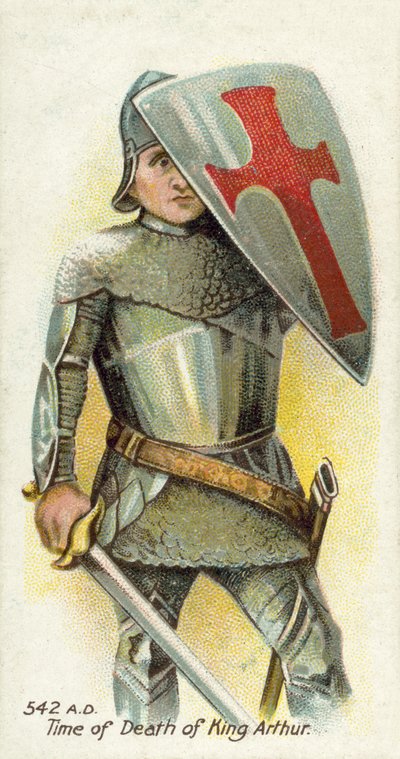 542 e.Kr., kong Arthurs død av English School