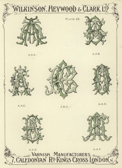 AAA, AAB, AAC, ABC, AAD, AAE, AAF av English School