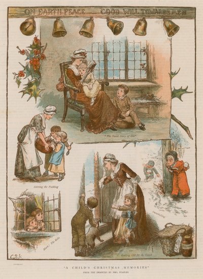A Childs juleminner av English School