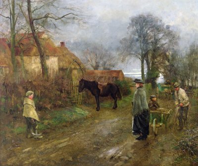En Country Lane av English School