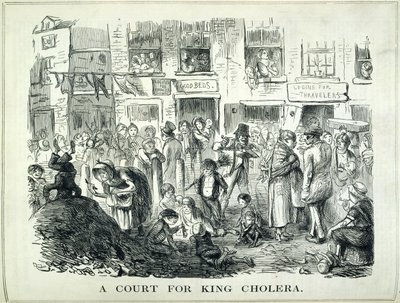 A Court for King Cholera, illustrasjon fra 