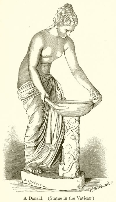 En Danaid. (Statue i Vatikanet) av English School