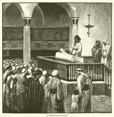 Eine jüdische Synagoge von English School