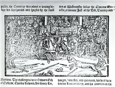 A Jousting Tournament, fra 