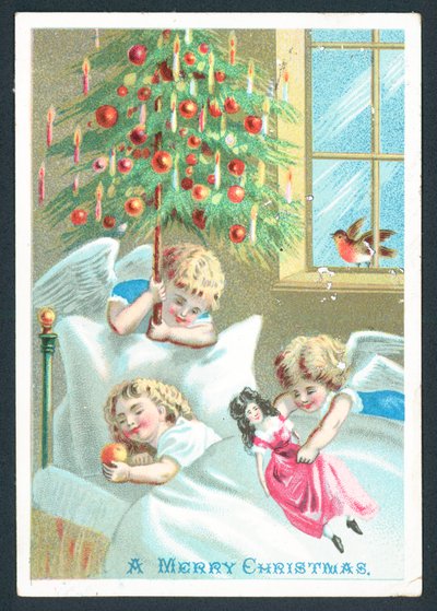 En god jul - gratulasjonskort av English School