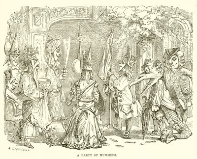 Et parti av Mummers av English School