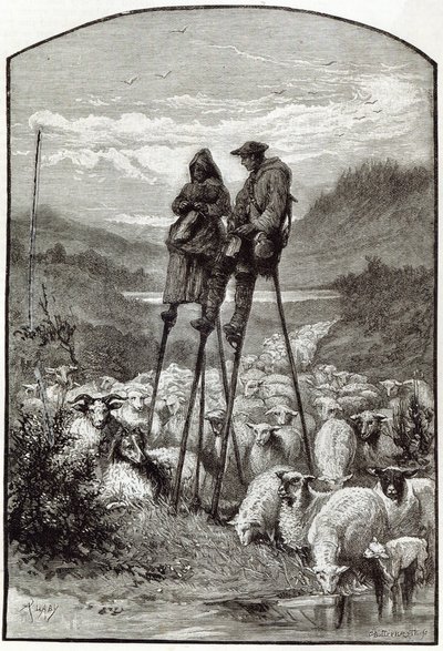 A Pastoral in the Landes, fra 