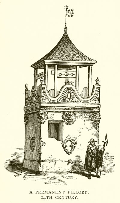 A Permanent Pilory, 1300-tallet av English School