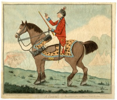 "Et portrett" [George Washington] av English School