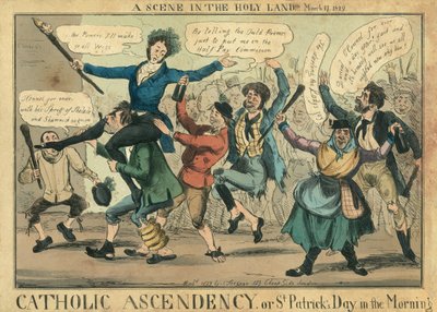 En scene i det hellige land, 17. mars 1829 av English School